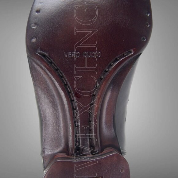 CALZOLERIA ZENOBI MONK STRAP WINGTIP LOAFERS ITALIAN MENS DRESS SHOES NEW IN BOX - Picture 6 of 11